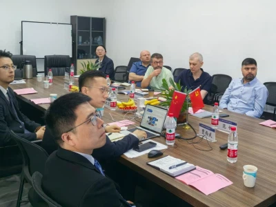 Делегация турецких предприятий по наземному применению спутников посетила для делового сотрудниче...