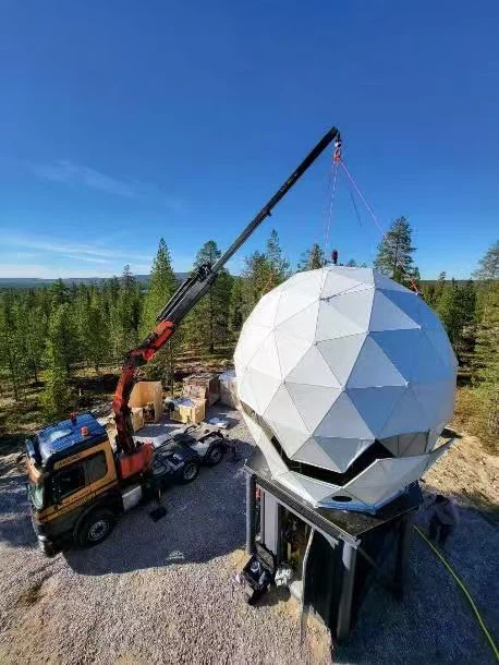 Metal Space Frame Radome factory